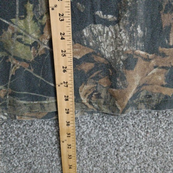 Cabelas Shirt Mens Large Camo Long Sleeve Hunting Outdoor RealTree Pullover - Picture 2 of 7